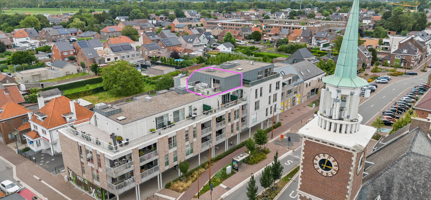 Dakappartement te koop in Maasmechelen